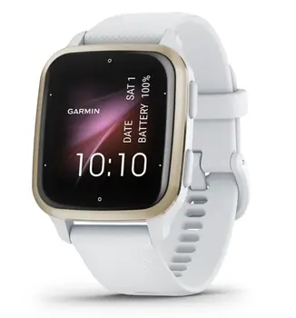  Смарт-часы Garmin Venu Sq 2 White/Cream Gold (010-02701-81) (UA)