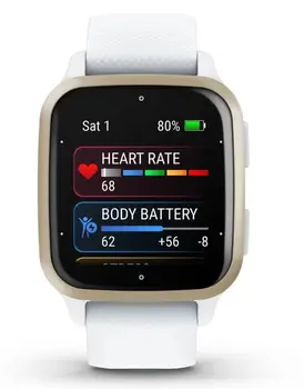 Смарт-часы Garmin Venu Sq 2 White/Cream Gold (010-02701-81) (UA)