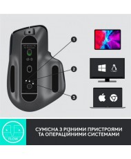 Миша бездротова Logitech MX Master 3S for Business Graphite (910-006582) (UA)