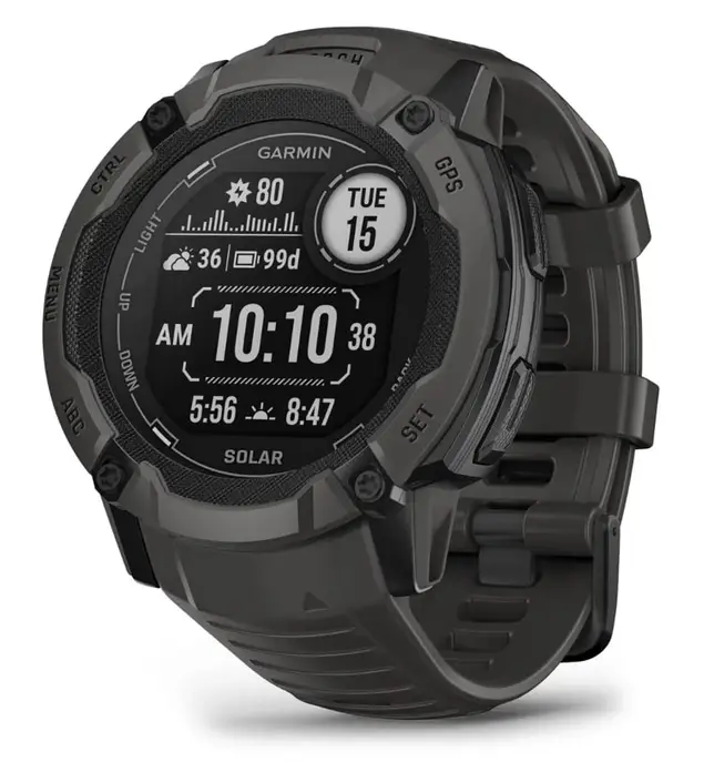 Смарт-годинник Garmin Instinct 2X Solar Graphite (010-02805-24) (UA)
