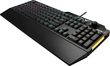 Клавіатура Asus TUF Gaming K1 USB Black UKR (90MP01X0-BKMA00) (UA)