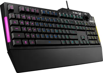 Клавіатура Asus TUF Gaming K1 USB Black UKR (90MP01X0-BKMA00) (UA)
