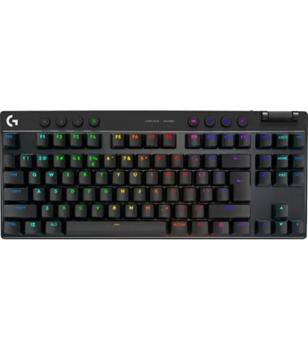 Клавiатура Logitech G PRO X TKL Lightspeed Black Tactile (920-012136) (UA)
