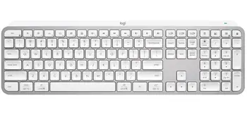 Клавiатура бездротова Logitech MX Keys S Pale Grey (920-011588) (UA)