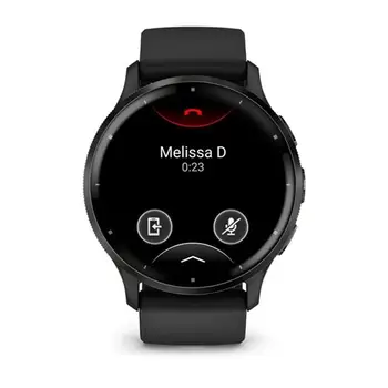 Смарт-годинник Garmin Venu 3 Slate Stainless Steel Bezel with Black Case and Silicone Band (010-02784-51) (UA)