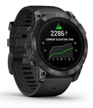 Смарт-годинник Garmin Epix Pro Gen 2 51mm Sapphire Carbon Gray DLC Titanium with Black Silicone (010-02804-53) (UA)