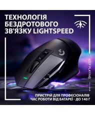 Миша бездротова Logitech G502 X Lightspeed Wireless Black (910-006180)