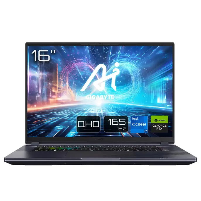 Ноутбук Gigabyte Aorus 16X 9KG 2024 (AORUS 16X 9KG-43UAC54SH) Midnight Gray (UA)