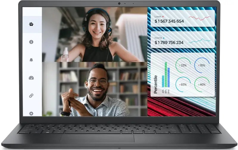 Ноутбук Dell Vostro 3520 (N1610PVNB3520UA_WP) Black (UA)