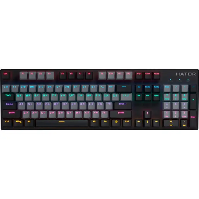 Клавіатура HATOR Starfall Rainbow Origin Blue (HTK-609-BGB) (UA)
