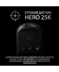 Миша бездротова Logitech Pro Gaming Wireless Black (910-005272) (UA)