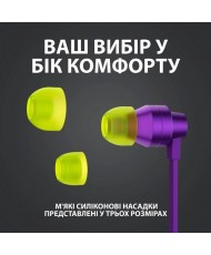 Навушники з мікрофоном Logitech G333 Purple (981-000936) (UA)