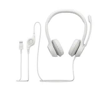 Гарнітура Logitech H390 USB White (981-001286) (UA)