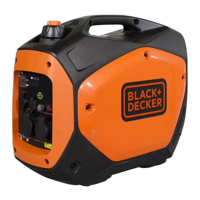 Генератор Black+Decker BXGNI2200E Black Orange