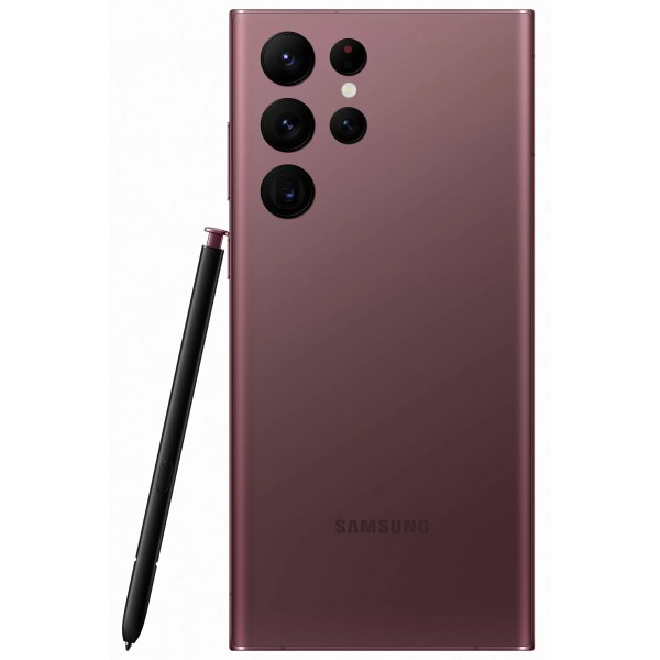 Смартфон Samsung Galaxy S22 Ultra 8/128GB Burgundy (SM-S908UDRAXAA) - Фото 10