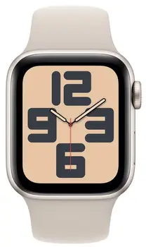Смарт-годинник Apple Watch SE 2 GPS 40mm Starlight Aluminum Case with Starlight Sport Band (MNJP3)