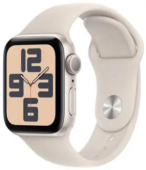 Смарт-годинник Apple Watch SE 2 GPS 40mm Starlight Aluminum Case with Starlight Sport Band (MNJP3)