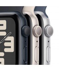 Смарт-годинник Apple Watch SE 2 GPS 40mm Starlight Aluminium Case with Starlight Sport Band S/M (MR9U3)