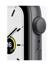 Смарт-годинник Apple Watch SE GPS 44mm Space Gray Aluminum Case with Midnight Sport Band (MKQ63)