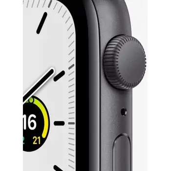 Смарт-годинник Apple Watch SE GPS 44mm Space Gray Aluminum Case with Midnight Sport Band (MKQ63)