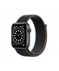 Смарт-годинник Apple Watch SE GPS + Cellular 44mm Space Gray Aluminum Case with Charcoal Sport L. (MYEU2/MYF12)