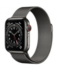 Смарт-часи Apple Watch Series 4 GPS + LTE 44mm Black Steel w. Black Milanese l. Black Steel (MTV62, MTX32)
