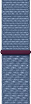 Смарт-годинник Apple Watch Series 9 GPS 41mm Starlight Aluminum Case w. Winter Blue Sport Loop (MR9K3)