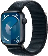 Смарт-годинник Apple Watch Series 9 GPS 41mm Midnight Aluminum Case w. Midnight Sport Loop (MR8Y3)