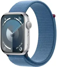 Смарт-годинник Apple Watch Series 9 GPS 41mm Silver Aluminum Case with Winter Blue Sport Loop (MR923)