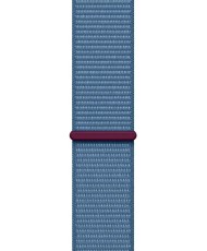 Смарт-годинник Apple Watch Series 9 GPS 45mm Silver Aluminum Case w. Winter Blue S. Loop (MR9F3)