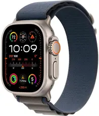 Смарт-годинник Apple Watch Ultra 2 GPS + Cellular 49mm Titanium Case with Blue Alpine Loop - Large (MREQ3/MRFD3)