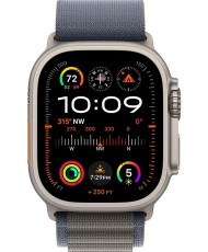 Смарт-годинник Apple Watch Ultra 2 GPS + Cellular 49mm Titanium Case with Blue Alpine Loop - Small (MREK3/MRFA3)