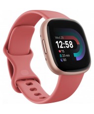 Смарт-годинник Fitbit Versa 4 Pink Sand/Copper Rose (FB523RGRW)