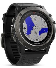 Смарт-часы Garmin Fenix 5X Slate Gray Sapphire with Black Band (010-01733-01) (010-01733-00)