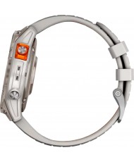 Смарт-часы Garmin Fenix 7X Pro Sapphire Solar Titanium with Grey/Orange Band (010-02778-64) (UA)