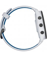 Смарт-часы Garmin Forerunner 265 Black Bezel with Whitestone Case and Whitestone/Tidal Blue Silicone Band (010-02810-51) (UA)
