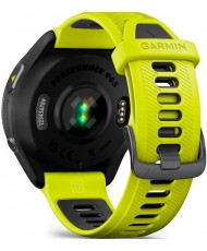 Смарт-часы Garmin Forerunner 965 Carbon Gray DLC Titanium Bezel with Black Case/Amp Yellow/Black Silicone Band (010-02809-82) (UA)