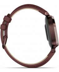 Смарт-часы Garmin Lily 2 Dark Bronze with Mulberry Leather Band (010-02839-03/61) (UA)