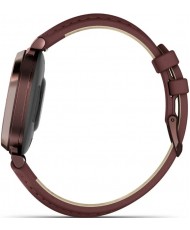 Смарт-часы Garmin Lily 2 Dark Bronze with Mulberry Leather Band (010-02839-03/61) (UA)