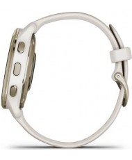 Смарт-часы Garmin Venu 2 Plus Cream Gold S. Steel Bezel w. Ivory Case and S. Band (010-02496-02/12)