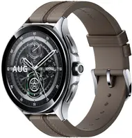 Смарт-годинник Xiaomi Watch 2 Pro Bluetooth Silver Case with Brown Leather Strap (BHR7216GL)