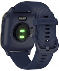 Смарт-годинник Garmin Venu Sq Music Edition Navy/Gold (010-02426-12/02)