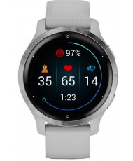 Смарт-часы Garmin Venu 2S Silver Stainless Steel Bezel with Mist Gray Case and Silicone Band (010-02429-12/02)