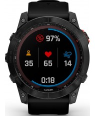 Смарт-часы Garmin Fenix 7X Solar Slate Gray with Black Band (010-02541-00/01)