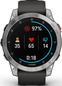 Смарт-годинник Garmin Epix (Gen 2) Slate Steel (010-02582-00/01)