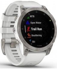 Смарт-часы Garmin Epix (Gen 2) Sapphire - White Titanium (010-02582-20/21)