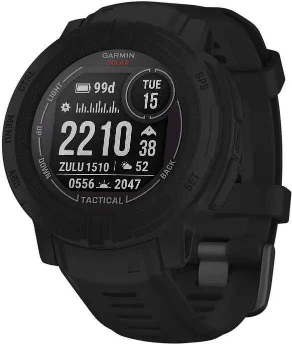 Смарт-годинник Garmin Instinct 2 Solar - Tactical Edition Black (010-02627-13) (UA)