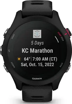 Смарт-годинник Garmin Forerunner 255S Music Black (010-02641-22/32)