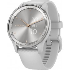 Смарт-часы Garmin Vivomove Trend Silver S. Steel Bezel w. Mist Gray Case and S. Band (010-02665-03)