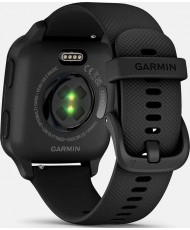 Смарт-годинник Garmin Venu Sq 2 – Music Edition Slate Aluminum Bezel with Black Case and Silicone Band (010-02700-00/10)